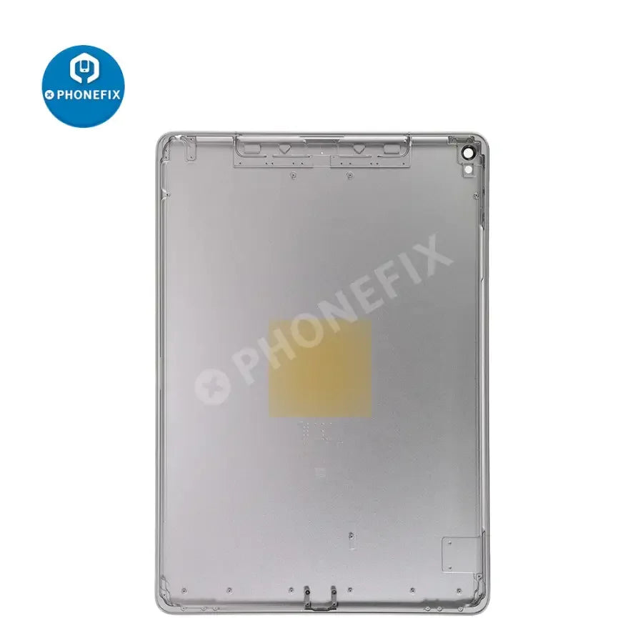 Gold back cover replacement for iPad Pro 10.5" with WiFi and cellular version, designed by PHONEFIX, showing the back glass.
