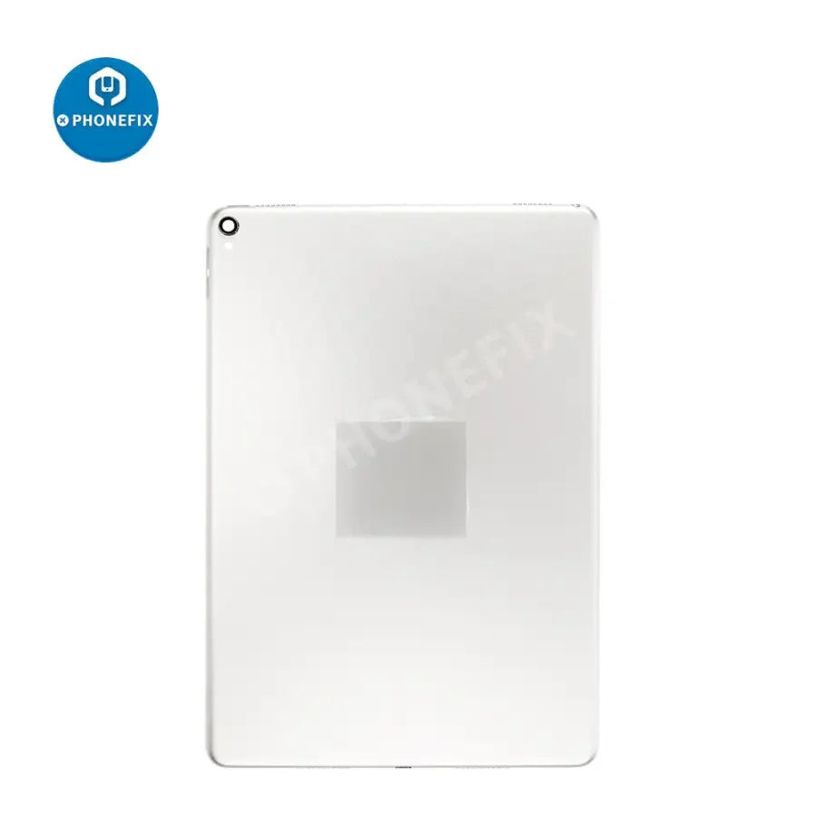 Gold back glass cover replacement for iPad Pro 10.5-inch WiFi version, showing the shiny new rear panel with camera cutout.