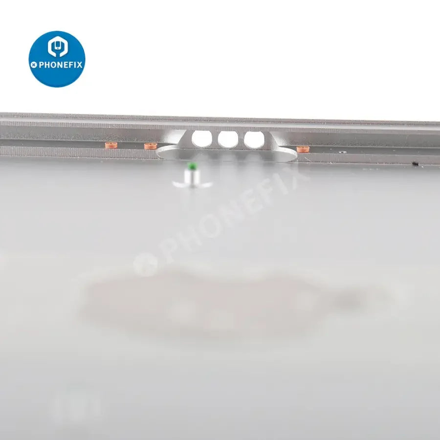 Gold back glass replacement for iPad Pro 9.7-inch WiFi version, showing the new sleek back cover with PHONEFIX branding.