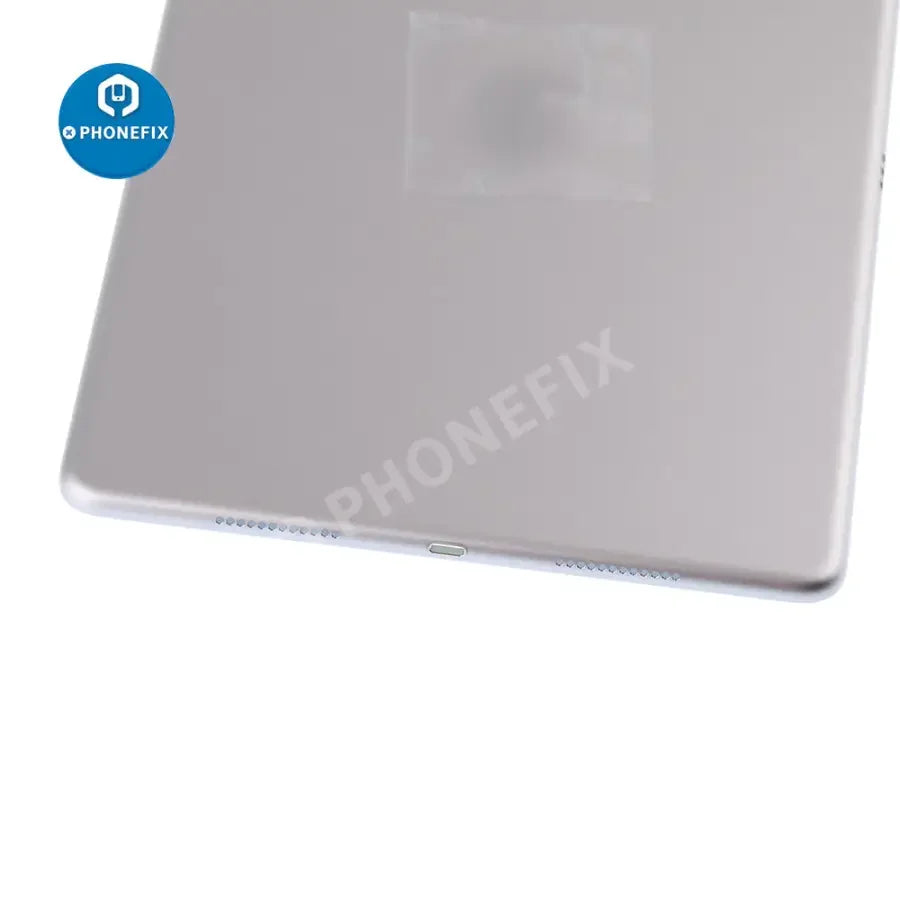 Gold back cover replacement for iPad Pro 9.7-inch WiFi version by PHONEFIX, showing the new glass rear panel.