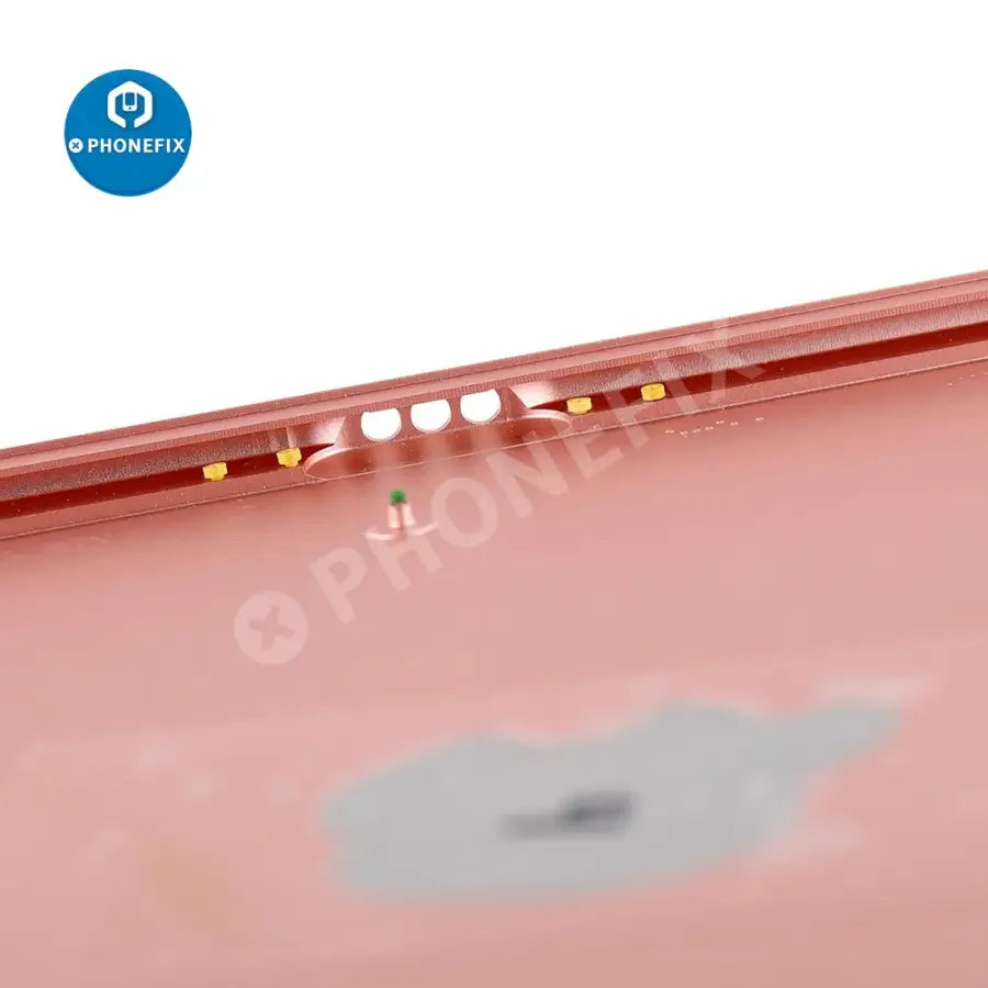 Gold back glass replacement for iPad Pro 9.7-inch WiFi version, showing the PHONEFIX branded back cover.