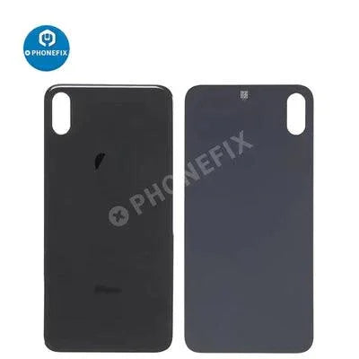 PhoneFix back glass battery cover panel replacement for iPhone 8-14 series, new and durable rear glass replacement for smartphones.