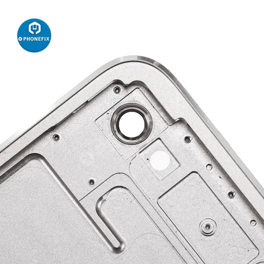 Silver back glass replacement for iPad Pro 12.9-inch 2nd generation by PHONEFIX, showing the sleek back cover with WiFi version