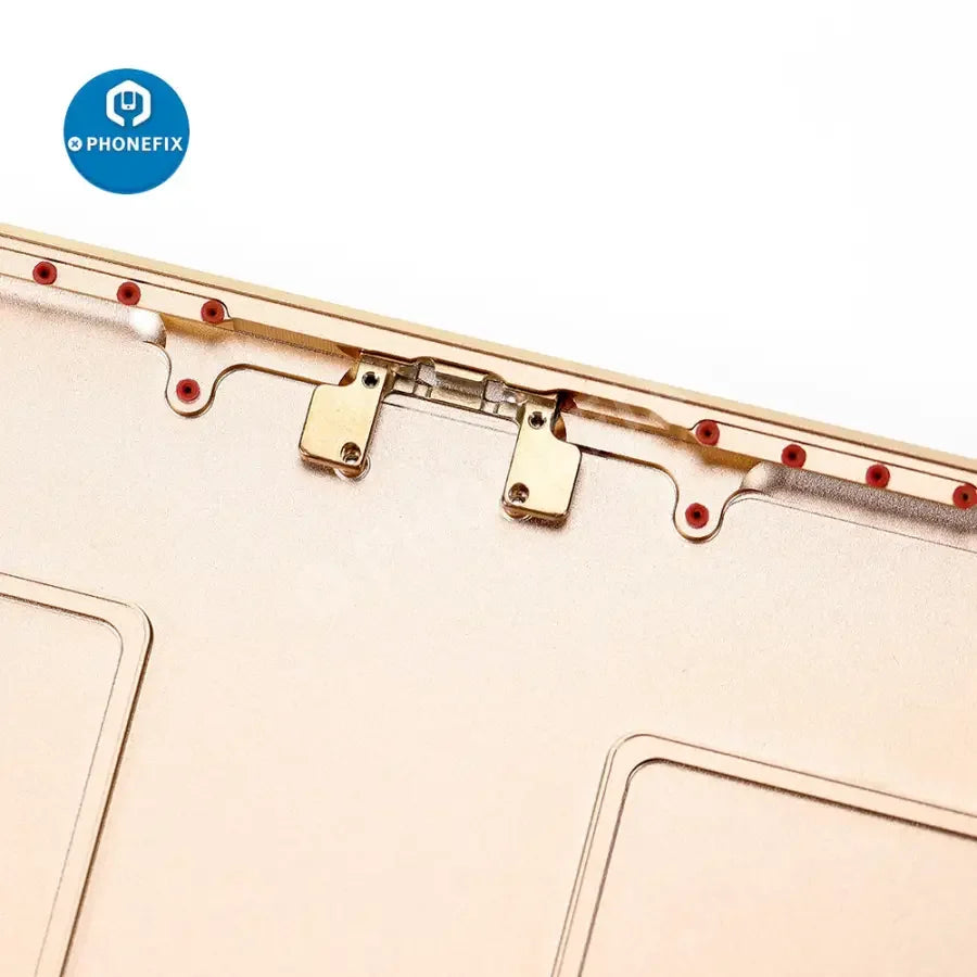 Silver back glass replacement for iPad Pro 12.9" 2nd Gen, showing the new back cover for WiFi and cellular models.