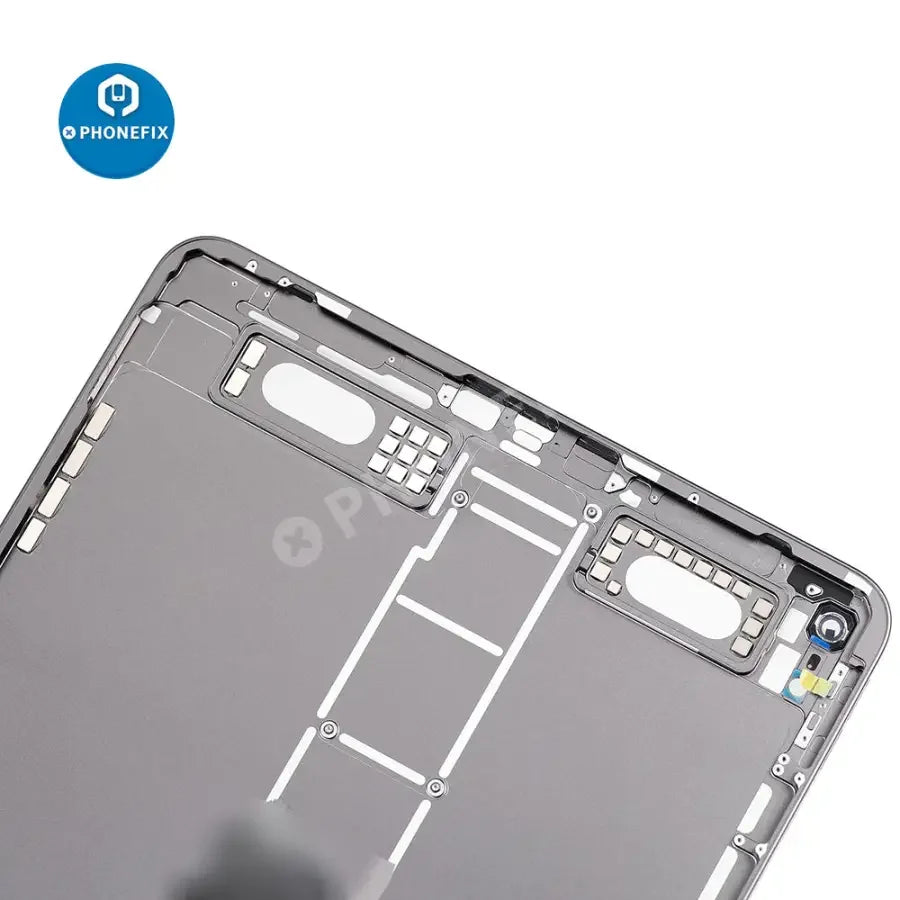 Space gray iPad Pro 11-inch 1st generation back glass replacement by PHONEFIX, showing the original back cover for WiFi version.