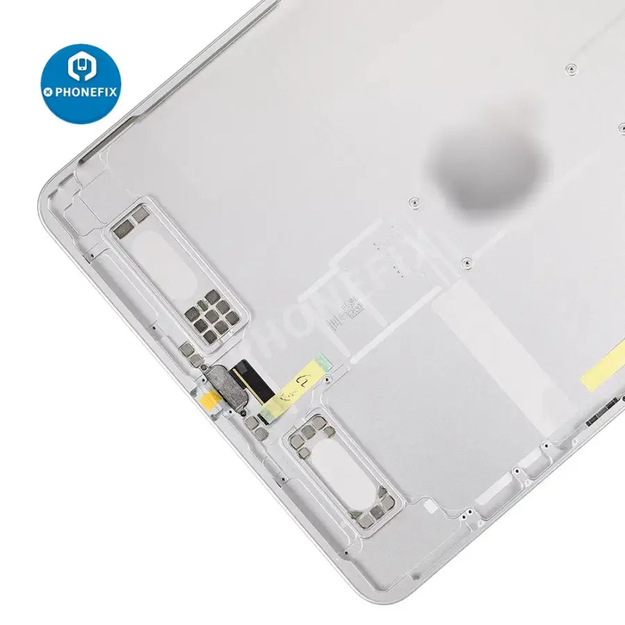 Space gray back glass replacement for iPad Pro 11" 1st Gen, WiFi version, showing the original PHONEFIX brand back cover.