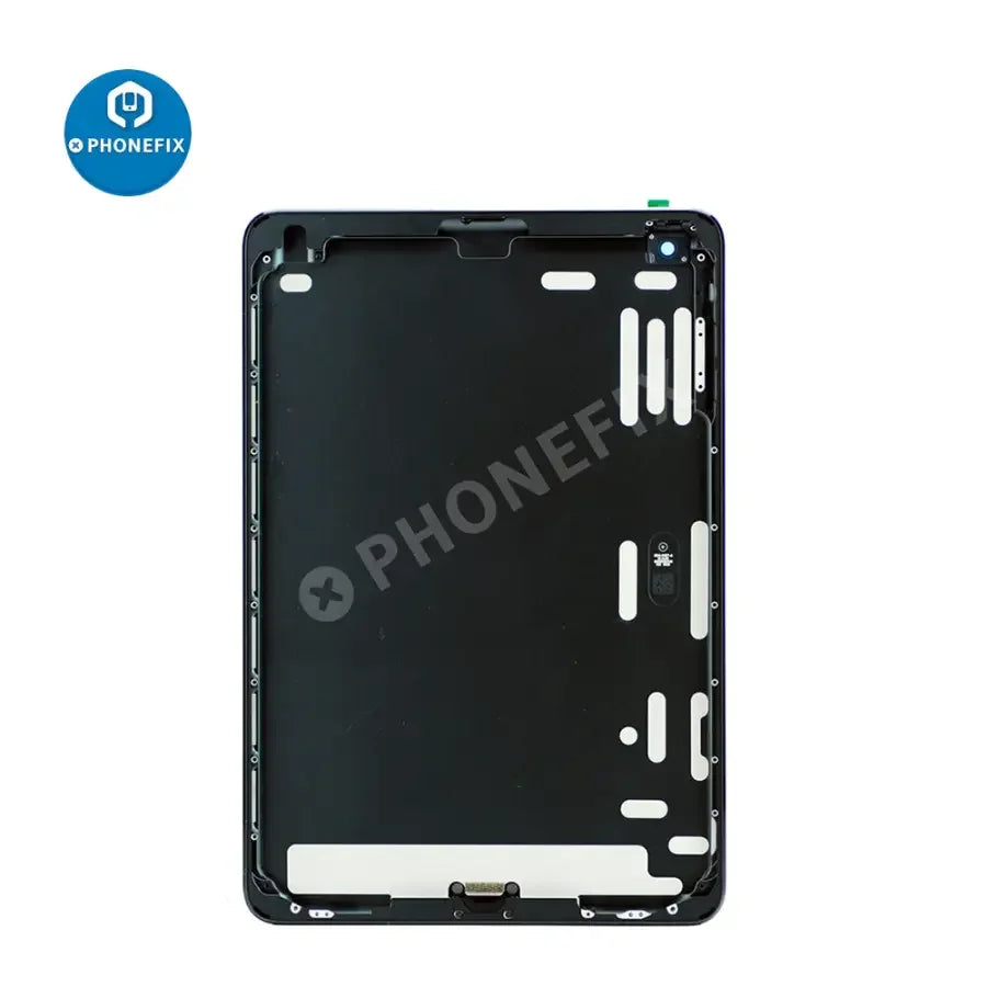 Tapa trasera de repuesto para iPad Mini con conexión WiFi, fabricada por PHONEFIX, con panel trasero de cristal transparente para reparaciones.