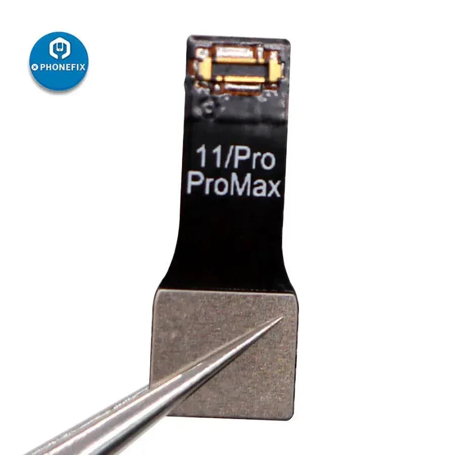 DC power connector battery terminal buckle for iPhone 8 XS 13 Pro Max, replacement part for phone repair by PHONEFIX.