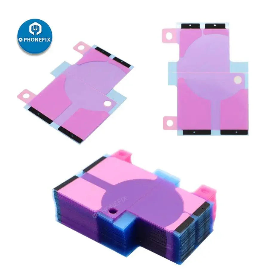 PhoneFix battery sticker heat sink tape for iPhone repair, replacement part for battery replacement and heat dissipation.