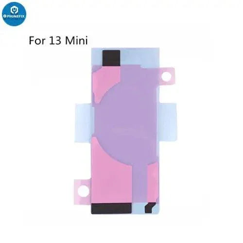 PhoneFix battery sticker heat sink tape for iPhone repair, replacement part for battery cooling and insulation in smartphone repairs.