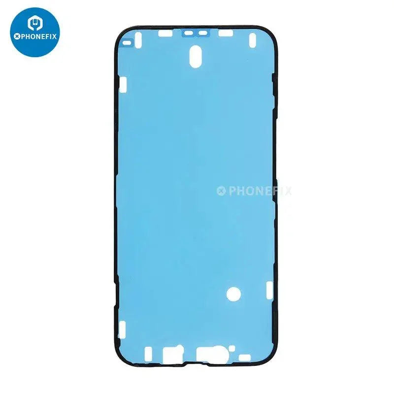 Waterproof LCD adhesive sticker for iPhone from PHONEFIX, used for battery replacement and screen sealing.