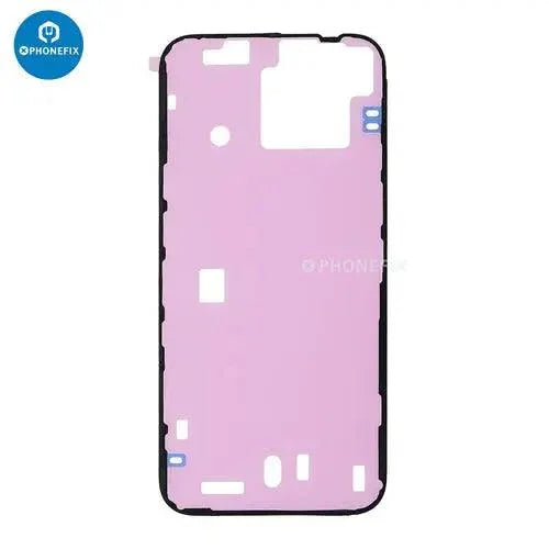 iPhone LCD waterproof adhesive sticker for screen replacement, compatible with iPhone models, by PHONEFIX, used for waterproof sealing.