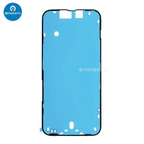 Waterproof LCD adhesive sticker for iPhone by PHONEFIX, used for battery replacement and screen sealing.