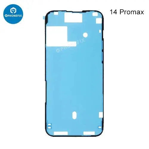 LCD adhesive screen waterproof sticker for iPhone, compatible with battery replacement parts by PHONEFIX, ideal for waterproof sealing.