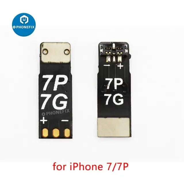 QianLi iPower battery buckle power connector for iPhone 7-15 Pro Max, replacement part, showing the connector and battery attachment.