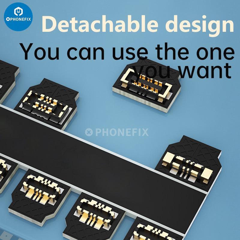 Maant Battery Power Buckle Cable for Android and iPhone 6 to 14 Pro Max, replacement parts for phone battery repair.
