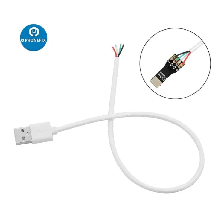 Power cable connector battery buckle for iPhone 6 to 16 Pro Max, replacement part by PHONEFIX, shown in the image.