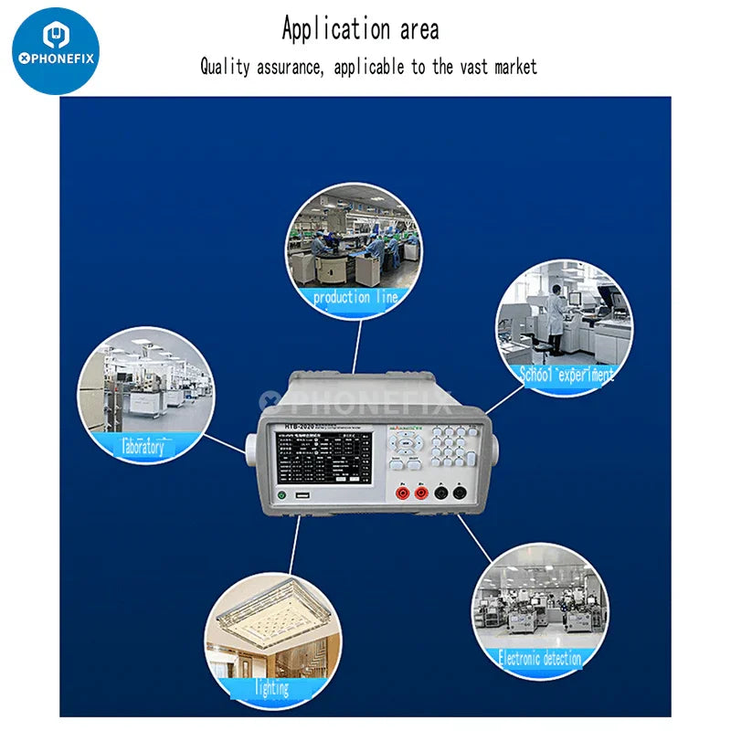 Phonefix lithium battery tester tool measuring internal resistance and capacity for high-precision lithium battery testing.