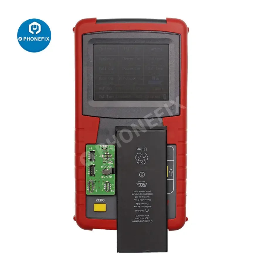 PHONEFIX DT-1601, testeur de batterie numérique pour la détection des propriétés de la batterie iPhone, compatible avec les iPhone 4 à 7P.