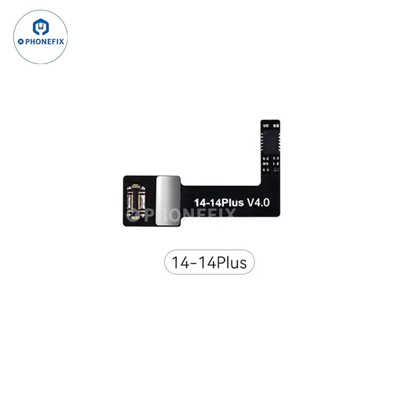 PHONEFIX JCID 4th Gen Tag-on Battery Repair FPC for iPhone 11-16 Pro Max battery tester tool with connector and circuit board components.