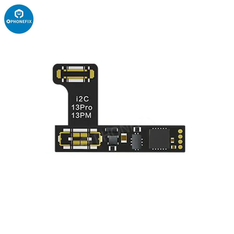 i2C BR KC01 Battery Data Corrector for iPhone 11-15 Pro Max, PHONEFIX battery tester tool with digital display and compact design