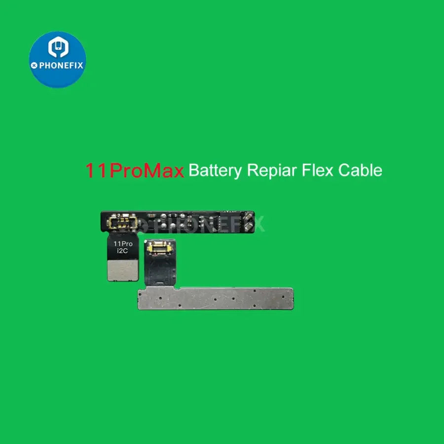 i2C BR KC01 Battery Data Corrector tool for iPhone 11-15 Pro Max, used for testing and correcting battery data during repairs.