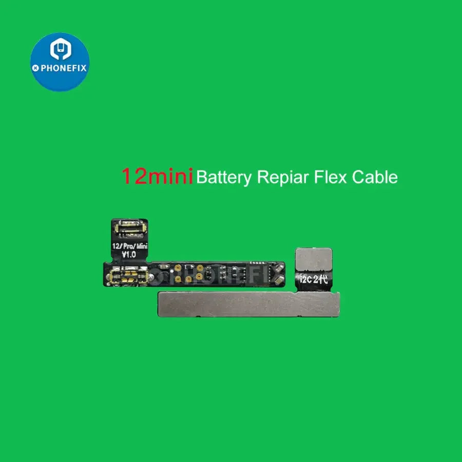PhoneFix i2C BR KC01 battery data corrector tool for iPhone 11-15 Pro Max, used for testing and correcting battery data.