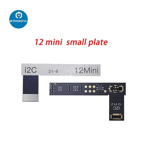 i2C BR KC01 Battery Data Corrector for iPhone 11-15 Pro Max, PHONEFIX battery tester tool with digital display and control buttons