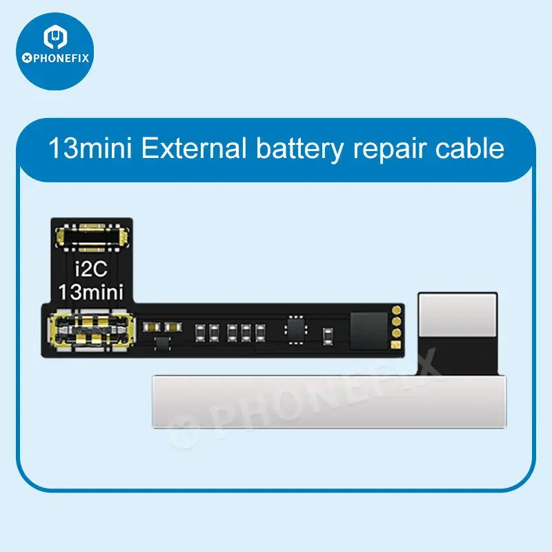 i2C BR KC01 Battery Data Corrector tool for iPhone 11-15 Pro Max showing device screens and battery data correction interface.