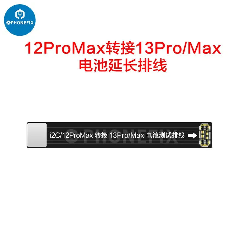i2C BR KC01 Battery Data Corrector for iPhone 11-15 Pro Max, PHONEFIX battery tester tool with display and connector for diagnostics