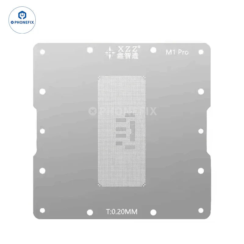 XZZ M1 Pro/M1 Max BGA Reballing Platform for MacBook CPU repair, designed for precise reballing of M1 Pro and Max chips.