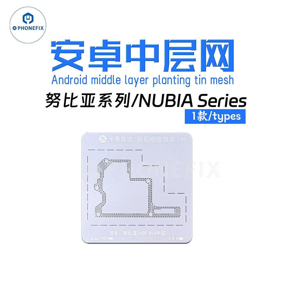 PhoneFix MIJING M21 BGA reballing platform with magnetic base for phone mid-frame repair and reballing tasks.