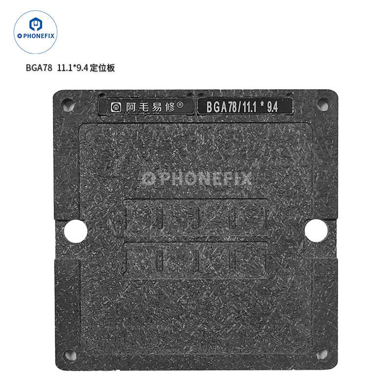 PHONEFIX BGA78/178 reballing stencil for MacBook memory and flash repair on BGA reballing platform, precision tool for electronics repair