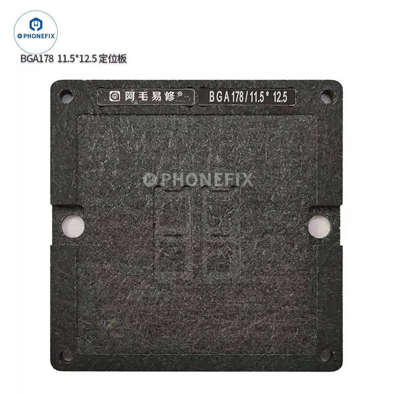 PHONEFIX AMAOE BGA78/178 Reballing Stencil for MacBook memory and flash reballing, BGA reballing platform for repair.