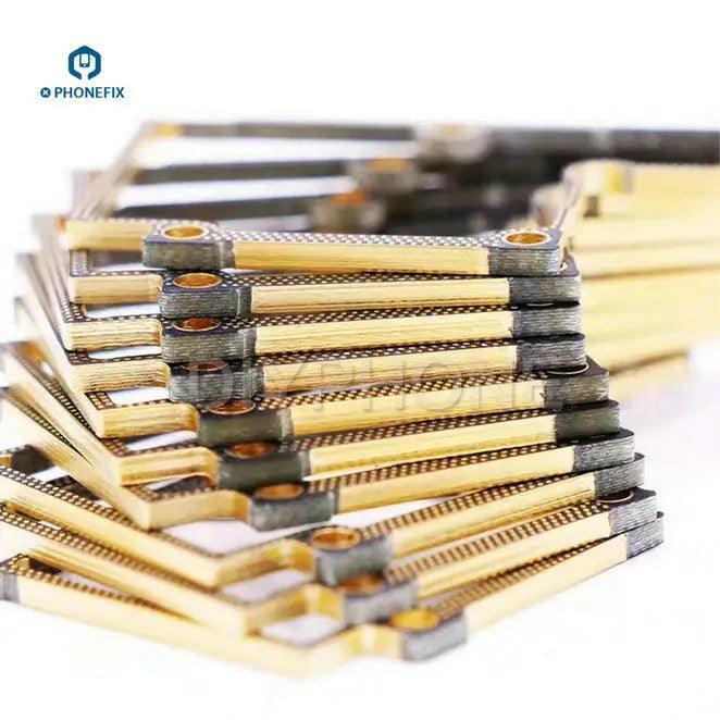 PHONEFIX BGA reballing middle frame for iPhone X, XS, XS Max repair, used as a platform for BGA reballing in phone repairs.