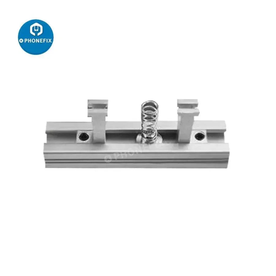PhoneFix 18PCS BGA Reballing Stencil Kit with metal heating templates for precise reballing of BGA chips.