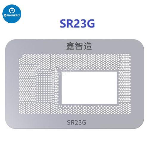 Kit de plantillas de reballing BGA de XinZhiZao para la reparación de MacBook Air y Pro, que incluye plantillas de precisión y herramientas de PHONEFIX.