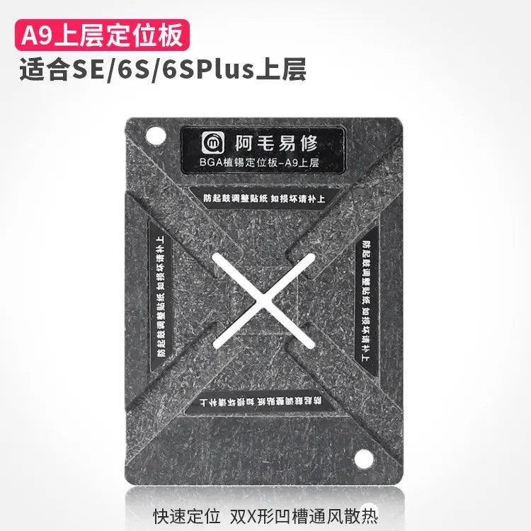 PhoneFix Amaoe A7-13 magnetic BGA reballing stencil platform positioning plate for precise BGA rework.