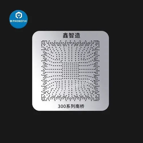 Kit de plantillas de reballing BGA de XinZhiZao para la reparación de CPU de MacBook, incluye plantilla y herramientas para el reballing y la reparación de chips.