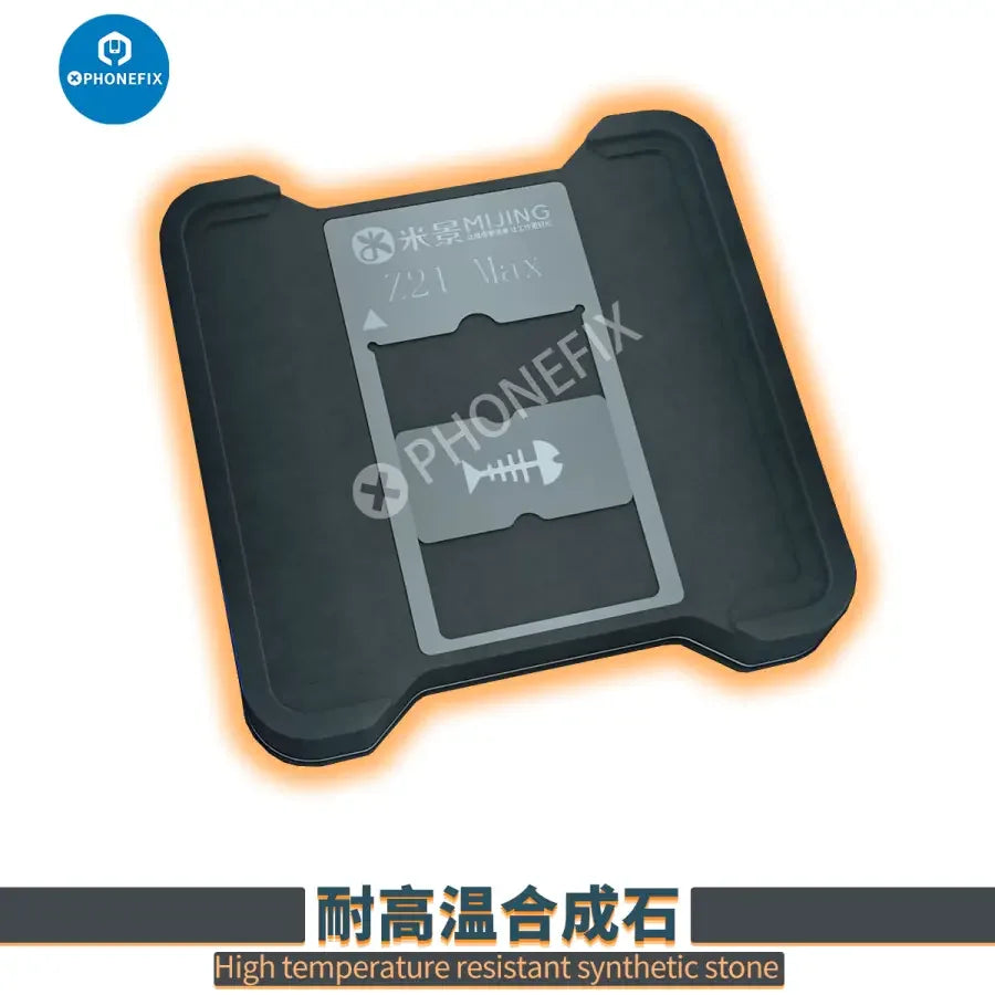 PhoneFix MIJING Z21 MAX BGA Reballing Stencil Station for iPhone and Android CPU reballing repair.