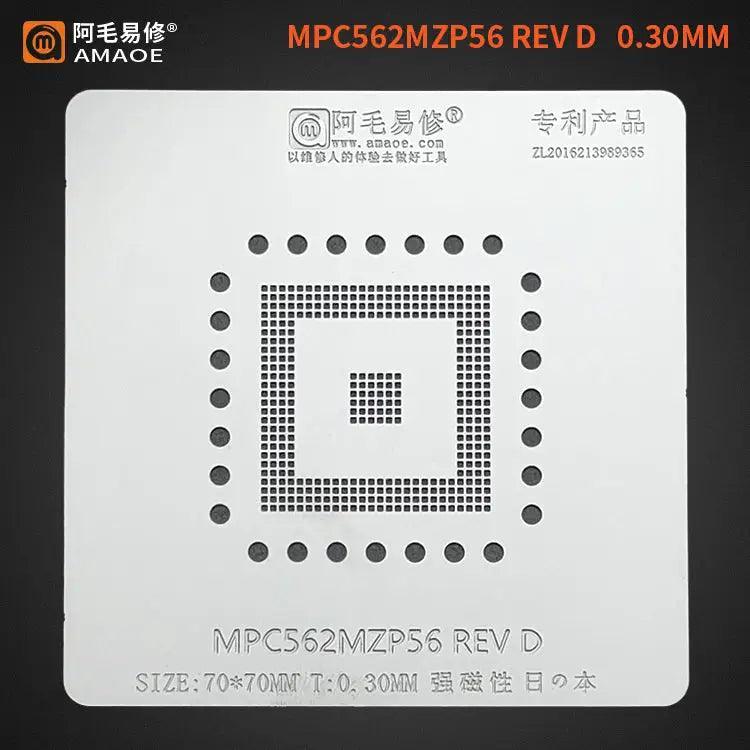 PhoneFix BGA Reballing Stencil for Car PC Board Controller IC, designed for precise reballing of BGA components.