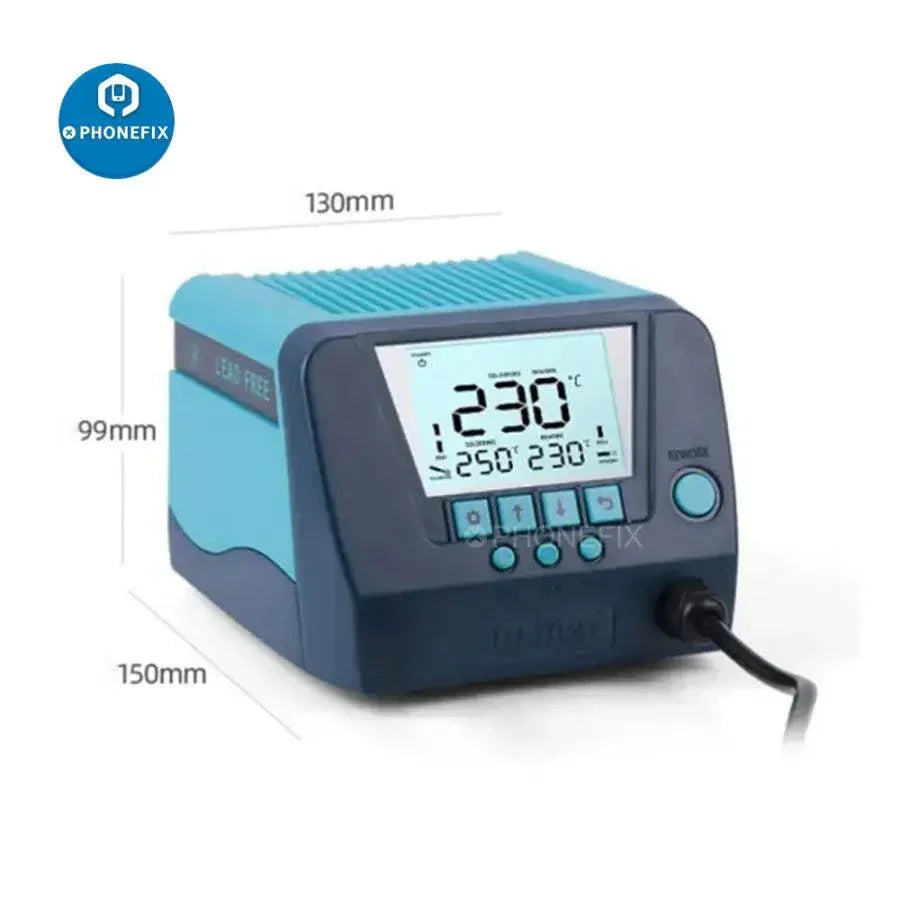 Bakon BK60/BK90 SMD lead-free digital ESD BGA rework station by PhoneFix, featuring digital controls and a compact design.