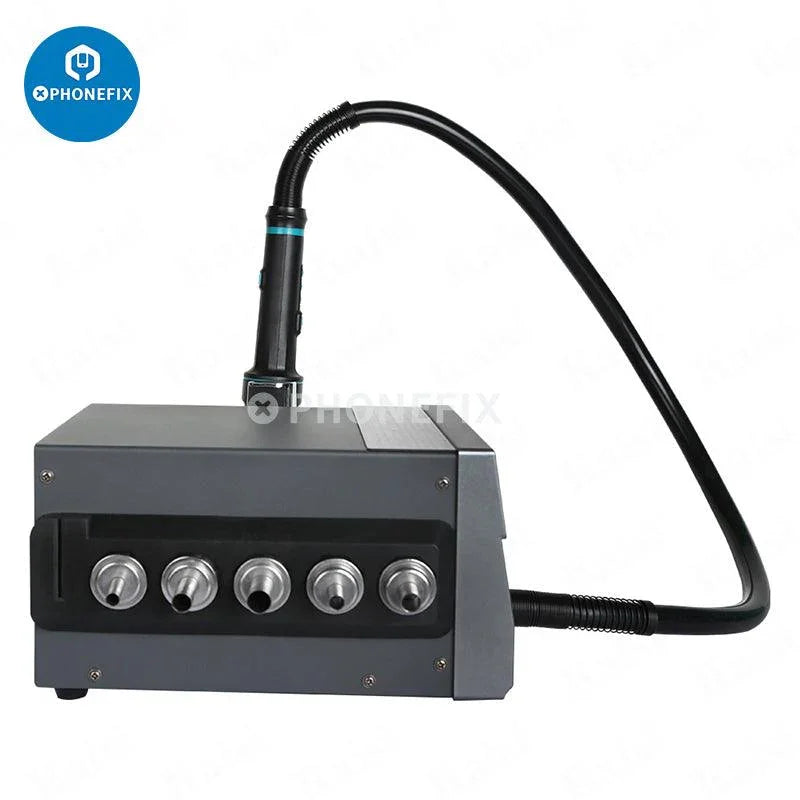 Sugon 8630Pro Intelligent Hot Air Gun BGA Rework Station with digital controls and heating nozzle for electronics repair.