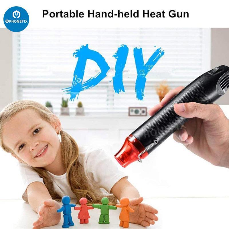 Sumi Mini Hot Air Heat Gun for PCB BGA soldering and DIY repair, compact BGA rework station by PHONEFIX.