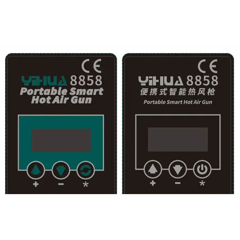 YIHUA 8858 BGA Rework Station by PHONEFIX with portable hot air gun for soldering and rework tasks, compact and professional-grade.