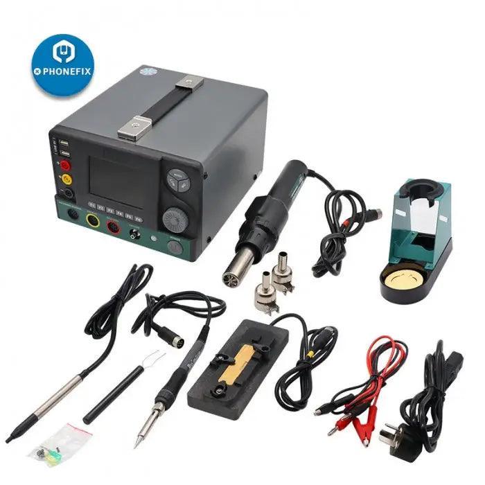 DES H95 PhoneFix BGA Rework Station for soldering and desoldering, featuring multifunctional integrated maintenance tools.