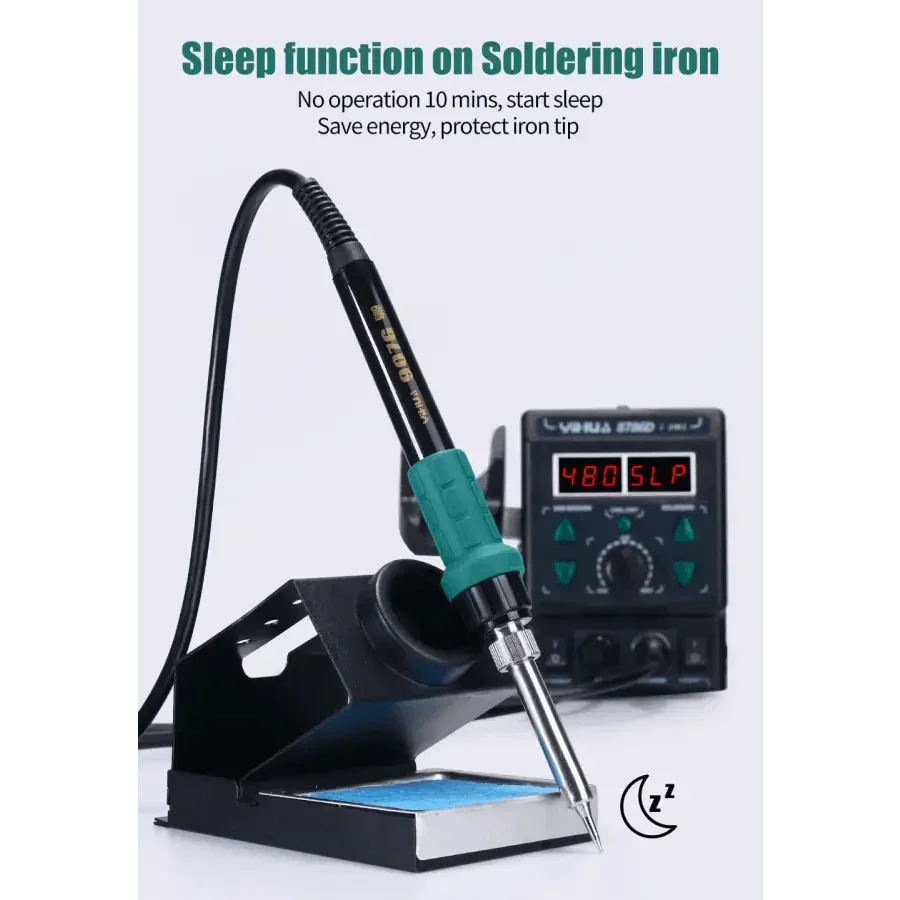 YIHUA 8786D Hot Air Soldering Station by PHONEFIX, BGA rework station with digital controls for SMD welding and reflow tasks.