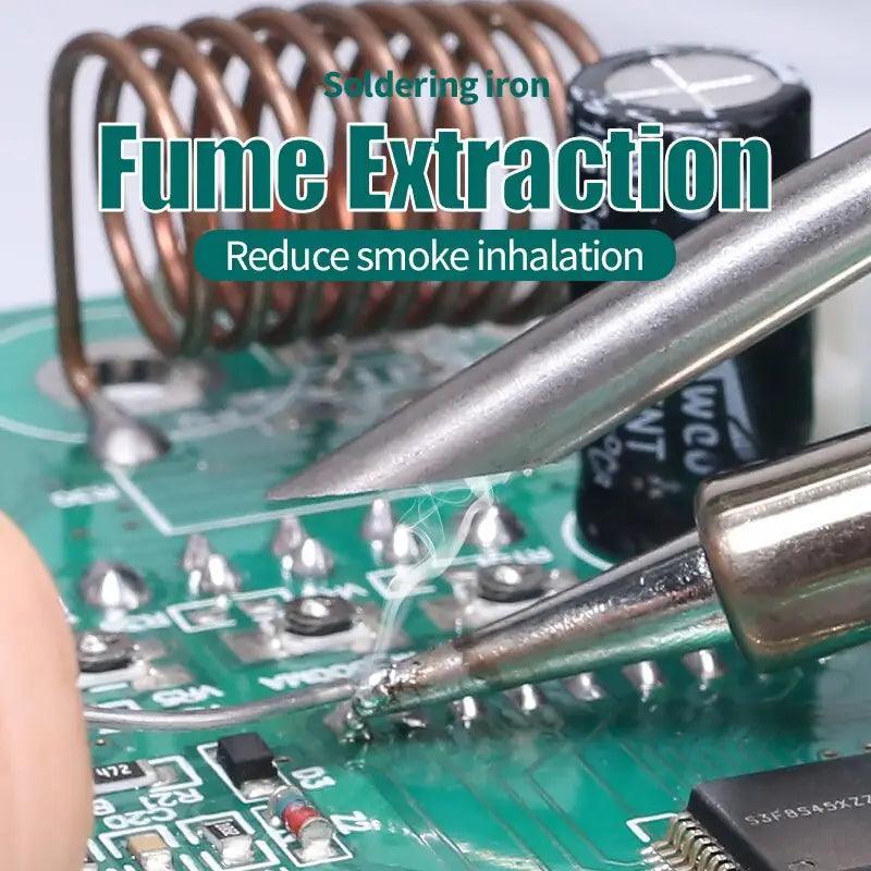 PHONEFIX 992DA+ BGA Rework Station with hot air welding tool and solder vacuum pen for precise BGA chip rework.