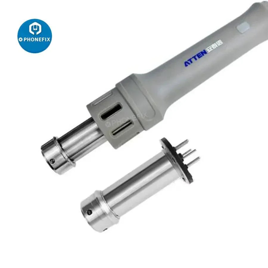 PhoneFix ATTEN ST-862D lead-free hot air rework station with BGA hot air gun for PCB repair and soldering tasks.