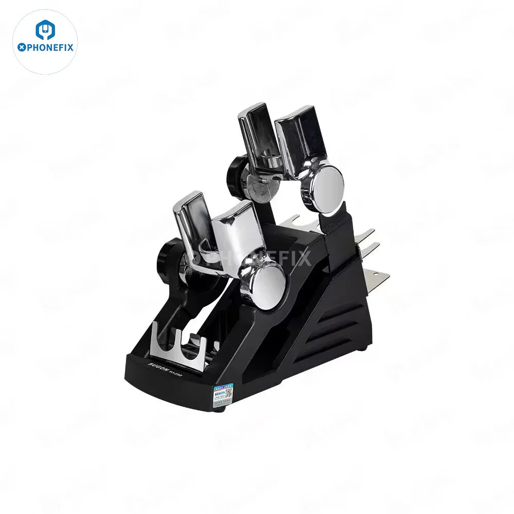 Phonefix SUGON 8650 1300W hot air gun BGA rework station with digital controls and adjustable airflow for electronics repair.